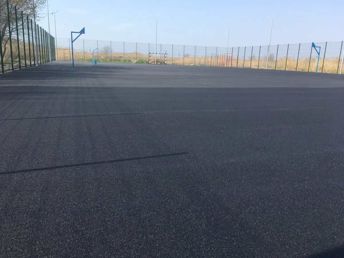 Poured in place rubber surfacing installed by B-Cool Surfacing